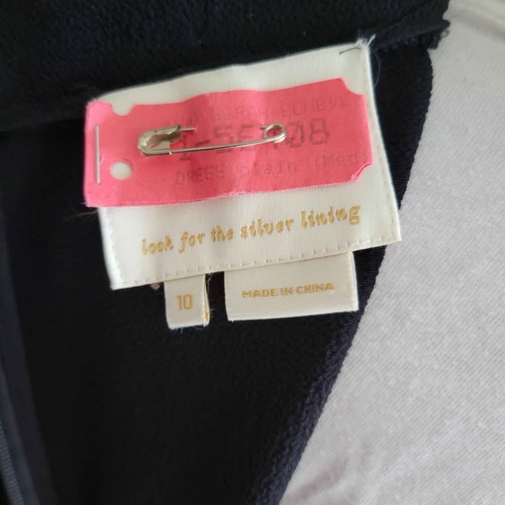 Kate Spade Elegant Black Midi Dress - Picture 8 of 8